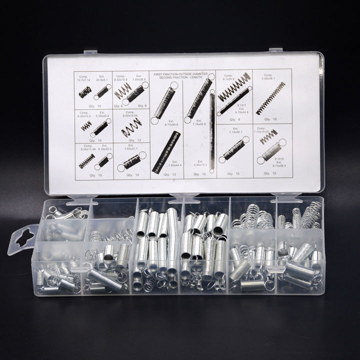 200PCS%20Spring%20Assortment%20Set,Extension%20and%20Compression%20Springs%20Kit,Assorted%20Size%20Small%20Springs%20for%20Home%20Repairs%20&%20DIY%20-%20Image%202