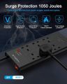 Auoplus 6outlet surge protector+4 USB Charger extension. 
