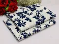 Women’s Fashion Multicolor Digital Print 2 Piece Suit – Floral Printed Shirt & Trouser Micro Polo cotton dresses. 