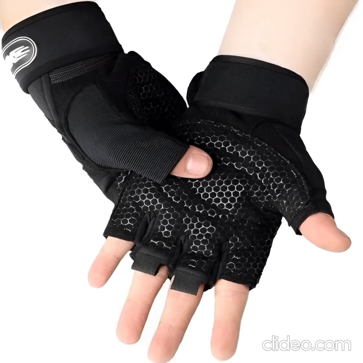 Gym Fitness Weight Lifting Body Building Exercise Gloves (M/L/Xl) - Enhance Your Workout Experience With Comfort And Durability