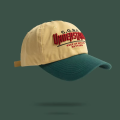 New Big Head Sports Hat Women Versatile Embroidery Contrasting Baseball Cap Men Outdoor Leisure Sunshade Adjustable Hip-hop Hat.