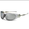 Chunky Star sunglass(black/silver) Luxury sunglass,Y2K. 