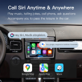 Wireless CarPlay Interface For Volkswagen Touareg RNS850 2010-2018 with Android Auto Voice Control Mirror Link camera.