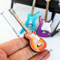 1Pcs 1/12 Dollhouse Guitar Toys Dollhouse Musical Instrument Model Dolls House Decoration Accessories.