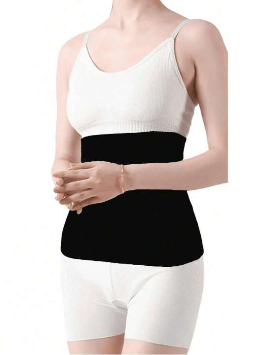Women'S%20Solid%20Color%20Spring/Summer%20Thin%20Velvet%20Knitted%20Warm%20And%20Cold%20Resistant%20Stomach%20And%20Abdominal%20Belt%20-%20Image%207