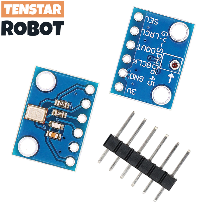 TENSTAR%202pcs%20SPH0645%20MEMS%20I2S%20Output%20Digital%20Microphone%20Module%20SPH0645LM4H%20Microphone%20Sensor%20Breakout%20Board%201.6-3.6V%20-%20Image%205