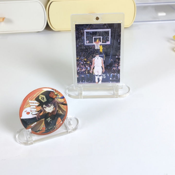 1/2pcs%20Acrylic%20Photo%20Display%20Stand%20Wedding%20Holiday%20Party%20Polaroid%20Badge%20Frame%20Business%20Card%20Holder%20Desktop%20Painting%20Transparent%20-%20Image%203