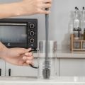 Long Handle Silicone Bottle Brush Cleaning Brush Kitchen Cleaning Cup Brush Thermos Glass Brush Cleaning Tools  Bottle Brush. 