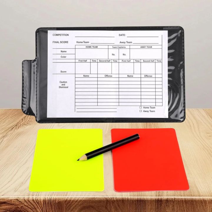 PVC%20Football%20Referee%20Warning%20Red%20and%20Yellow%20Card%20Football%20Match%20Training%20Referee%20Tool%20Football%20Sports%20Accessory%208x11cm%20-%20Image%202