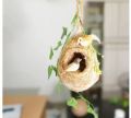 One Hanging Bird Nest with two birds & plant for home and garden decor. Babui Pakhir Bas....