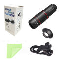 18/28/36X Mobile Phone Camera Lens Clip-On Zoom Monocular Telescope Phone Camera Telephoto Lens for Camping Hunting Sports. 