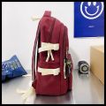 Cute Canvas Backpack for Teenage Girls with Multi Pockets and Waterproof Nylon Material 42cm. 