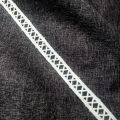 Milky lace white color. dyeable. price 4 yards. 