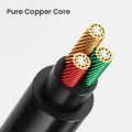 NIERBO USB C to 2RCA Male Jack Plug Adapter Type-C to RCA Male to Male Y RCA Splitter for Car Auxiliary Stereo Speaker Amp Cord. 