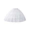 White Short Petticoats for Wedding Lolita Woman Girl Underskirt Crinoline Fluffy Pettycoat Hoop Skirt.