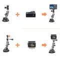 Powerful Suction Cup Car Mount for Insta360 X4 X3 X2, Dashboard Quick-release Holder for Pocket 3 12 11 10 9 8 Action 4 3.