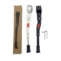 Bicycle Stand 40cm Height Adjustable and Universal Side Stand Durable Bike Stand Made of Aluminium Alloy Adjustable Bracket. 