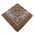 1/2pcs Bandanas 100% Cotton Hip Hop Double Sided Print Fashion Headband Scarf Sports Headwear Wrist Wraps Head Square Scarves. 