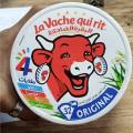 The laughing Cow - La Vache Qui Rit Cheese Triangles – Original Product of FRANCE – 32 Portions. 