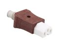 Rice Cooker connector Plug With Cut Male (Ceramic) 250V 16A. 