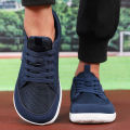 Men's Wide Barefoot Shoes New Fashion Outdoor Running Sneakers Minimalist Large Trendy Mesh Casual Walking Shoes Hot Selling.