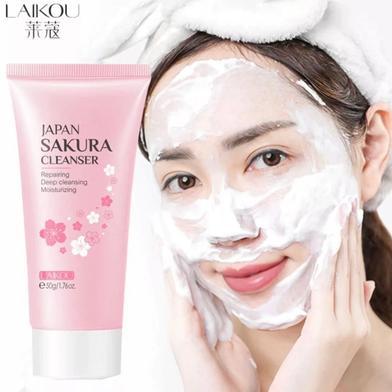Laikou%20Japan%20Sakura%20cleanser%20Facewash%2050g%0AMoisturizing%20Sakura%20extract%20facial%20cleanser%20oil%20control%20whitening%20face%20-%20Image%206