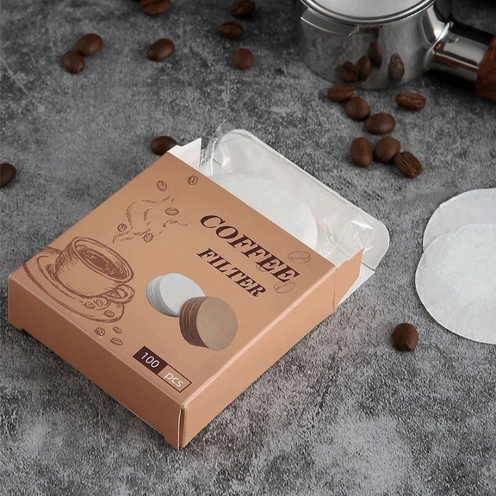 51mm53mm58mm%20Coffee%20Handle%20Disposable%20Filter%20Paper%20Coffee%20Powder%20Bowl%20Filter%20Paper%20Round%20Secondary%20Water%20Separation%20Filter%20Paper%20-%20Image%205