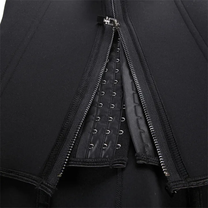 Waist%20Trainer%20Tank%20Top%20For%20Women%20Zipper%20Body%20Shaper%20Tummy%20Control%20Sleeveless%20Top%20Women's%20Activewear%20Body%20Shaping%20Underwear%20-%20Image%204