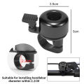 Mini Bicycle Bell Alloy Mountain Road Bike Safety Warning Alarm Cycling Handlebar Bell Ring Horn. 