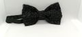 Groom Special Matching Bowtie Classic Wedding Party Bow Tie Black Color Adjustable Necktie. 