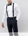 Adjustable Suspenders With Matching Bow Tie For Men/Women. 