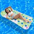 1pc Inflatable Floats Bed Swim Ring Tube Water Leisure Bed Swim Air Mattresses Swim Pool Sleeping Bed Beach Lounger Chair. 