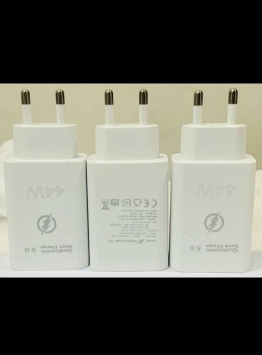 Fast Charger 44 watt with original 6A Turbo Cable  Flash ka option. 5.0 original Fast Charging .Qualcomm Quick charge 5.0 Fast charging cable and adopter