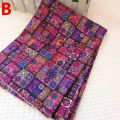 1pc 50*145cm/19.7*57in Sewing Fabric Bohemian Style Mandala 100% Cotton Printed Boho Clothes DIY Doll Dresses Handmade Patchwork.