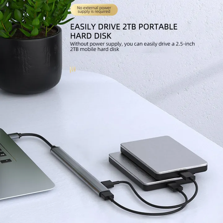 USB%20HUB%20Type%20C%203%200%20USB-A%20Hub%20Splitter%207%20Port%20USB3.0/2.0%20With%20USB-C%205Gbps%20High%20Speed%20Data%20Transmission%20For%20PC%20Laptop%20Macbook%20-%20Image%205