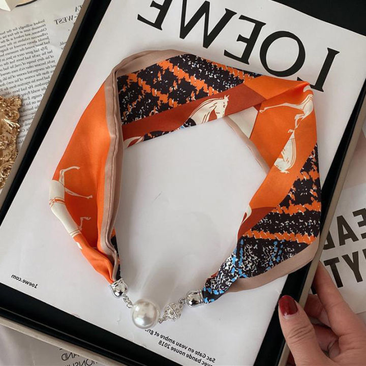 New%20Luxury%20Design%20Magnetic%20Pearls%20Button%20Silk%20Scarf%20Women%20Summer%20Neck%20Ornament%20silk%20Scarves%20Lady%20Shirt%20Sunscreen%20Decoration%20Gift%20-%20Image%206