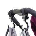 Baby Stroller Hooks plastic Buckles Clips Carabiner Multifunction Household Trolley Diaper Bag Organizer Hook Pram Hanger.