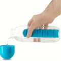 Portable Water Bottle With Built-in Pill Box for Medicines, Vitamins, Perfect for Outdoor, Gym, Fitness, Camping and Traveling. 