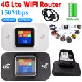 4G Wireless LTE WiFi Router 4G Sim Card Potable 300Mbps Usb Modern Pocket Hospot Dongle Mobile Broadand For Home Office WiFi Mini Outdoor Hospot Pocket MiFi Sim Card Slot Repeater 3000mah Unlocked Pocket WiFi Router With WiFi 10 Users  Pocket Wi-fi Router. 