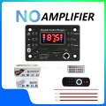 DC 12V Bluetooth 5.0 MP3 WMA WAV APE Decoder Board Hands-free Car Audio Microphone USB TF FM Radio Mp3 Music Player Speaker.