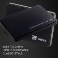 USB 2.0 HDD External Hard Drive Case 2.5 Inch Plastic SATA Enclosure SSD High Speed Transmission Support Window Mac Android.