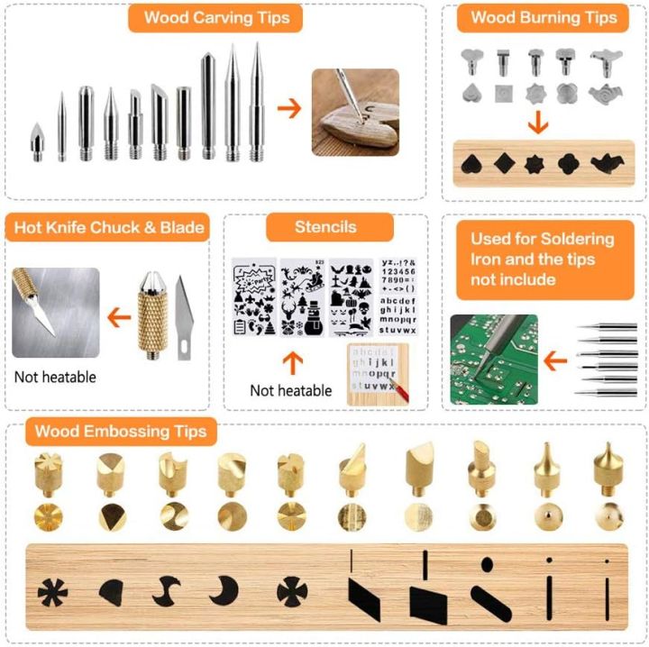 Wood%20Burning%20Kit%20Woodburning%20Tool%20with%20Soldering%20Iron%2054%20PCS%20Woodburner%20Temperature%20Adjustable%20with%20Soldering%20Iron%20Set%20Pyrography%20Wood%20Burning%20Pen%20(75%20PCS)%20-%20Image%204
