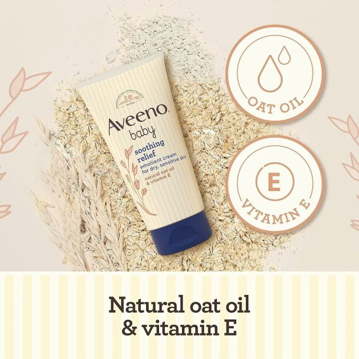 Aveeno%20Baby%20Soothing%20Relief%20Emollient%20Cream%20150ml%20-%20Image%203