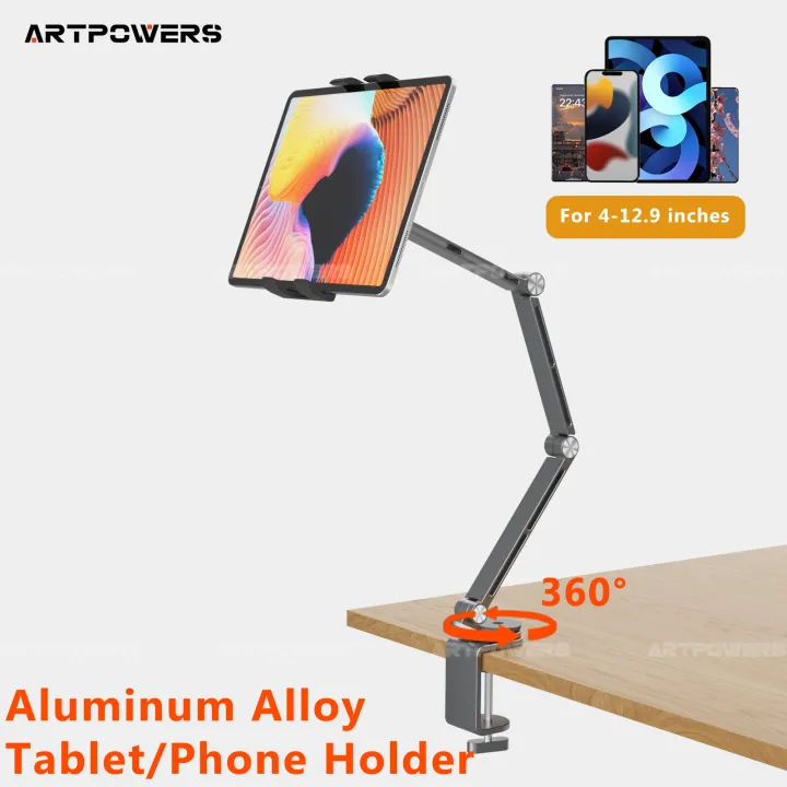 Long%20Arm%20Stand%20For%20Monitor%20Stand%20iPad%20%20Tablet%20Kindler%20Tablet%20Desk%20Holder%20Magnetic%20Bed%20Phone%20Stand%20%20Clip%20Mount%20-%20Image%205