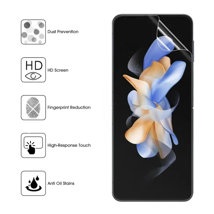 4Pcs%20Inside%20Hydrogel%20Film%20for%20%20%20Z%20Flip%205%204%203%20TPU%20Screen%20Protector%20-%20Image%205