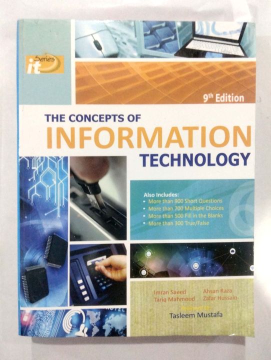 It series The concept of Information Technology by Tasleem Mustafa