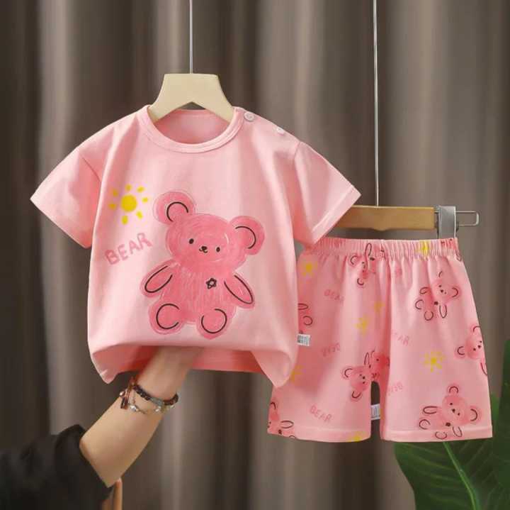 HERMAIN BANTVA Summer Night Dress  for kids Boy and Girls night dress for girls