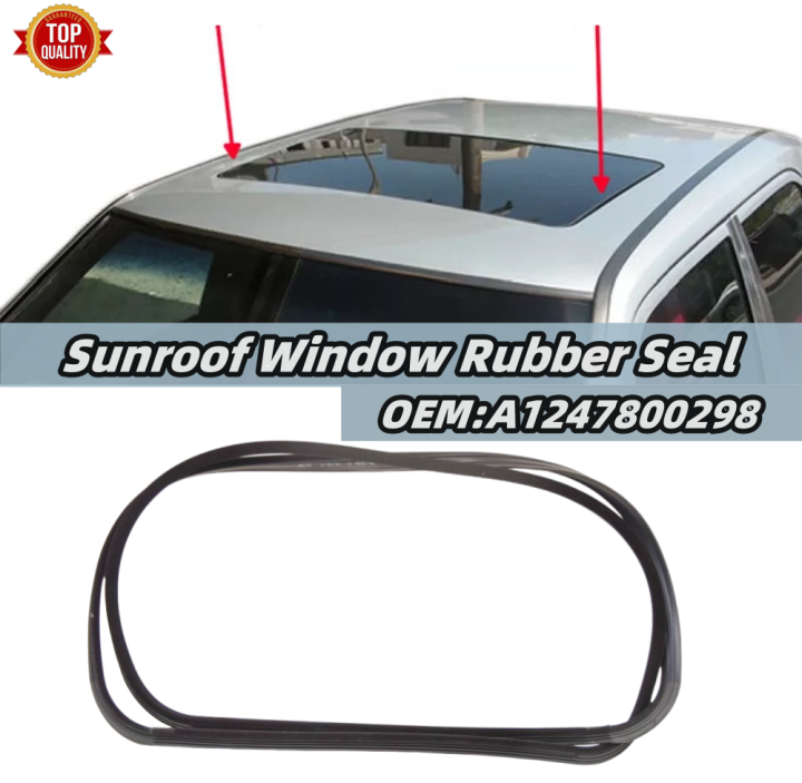 Sunroof Seal Rubber Rails Repair Kit for MERCEDES-BENZ 190