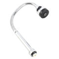 1x 304 Stainless Steel Swivel Spout Kitchen Sink Tap Waterfall Faucet Pipe Fittings Single Handle Connection Kitchen Mixer Tap. 