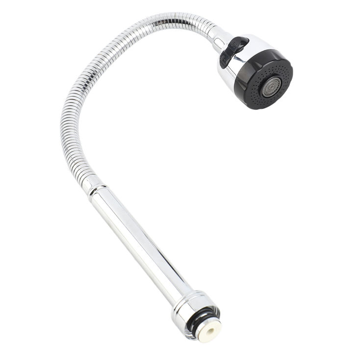 1x 304 Stainless Steel Swivel Spout Kitchen Sink Tap Waterfall Faucet ...